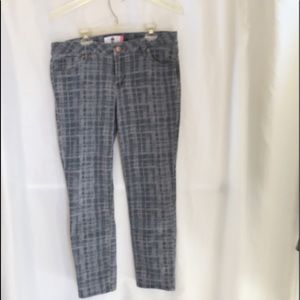 Cabi denim skinny tye dye gray jean size 10